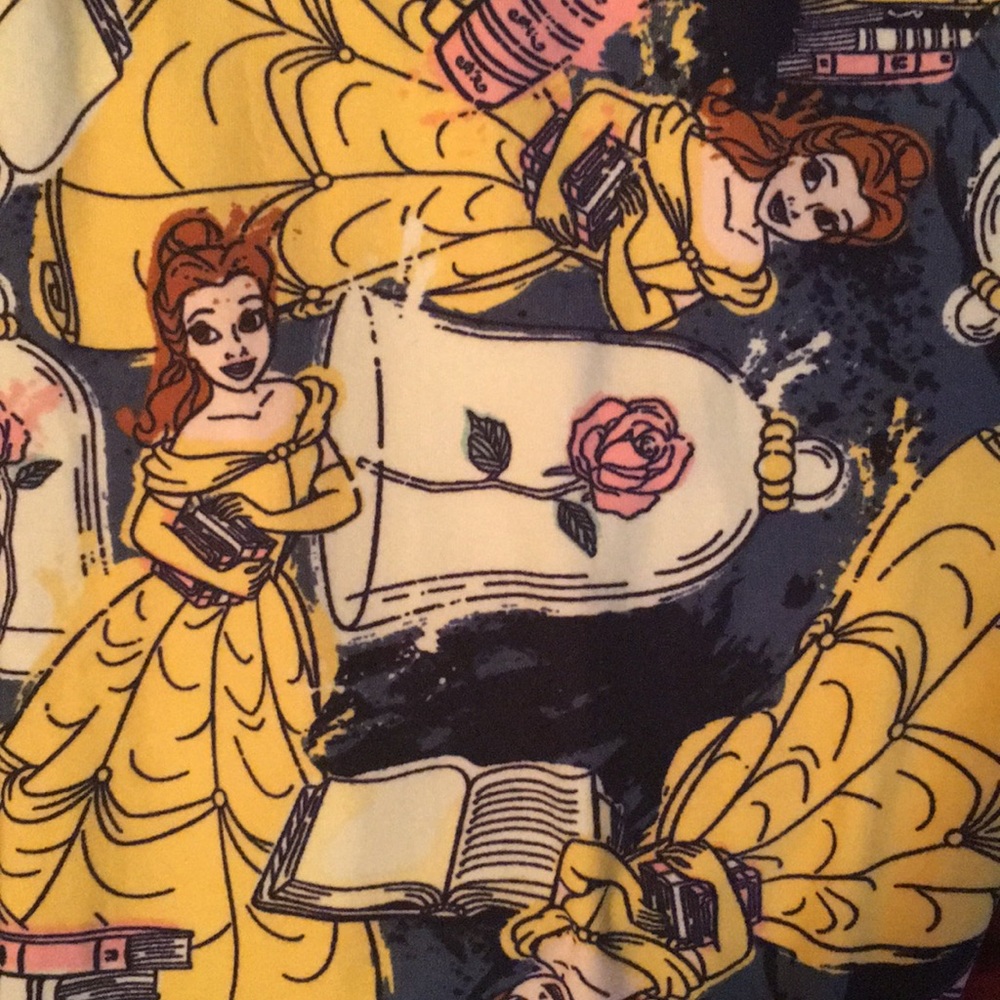 Disney Lularoe Belle Leggings